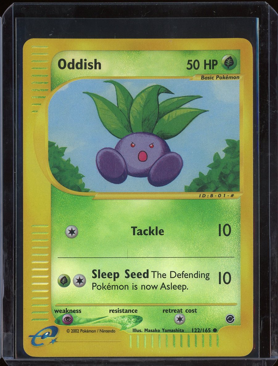 Oddish 122/165 Reverse Holo Expedition
