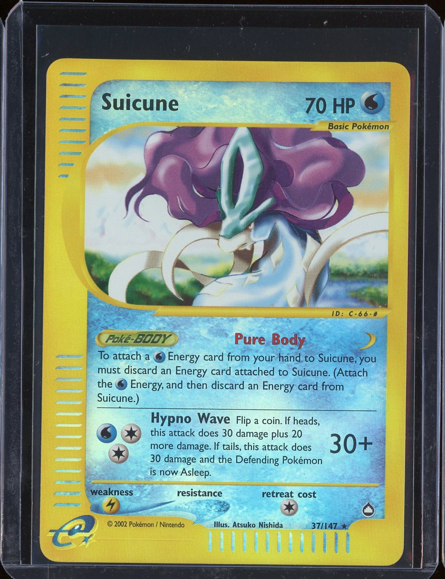 Suicune 37/147 Reverse Holo Aquapolis