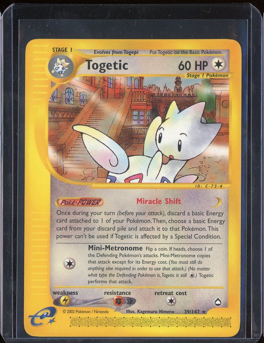 Togetic 39/147 Normal Aquapolis - front