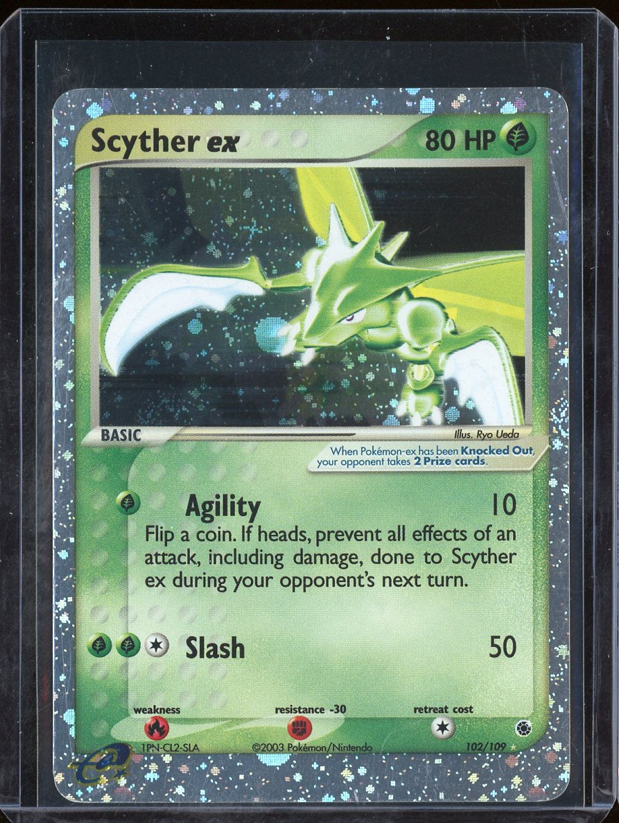 Scyther ex 102/109 EX Ruby & Sapphire