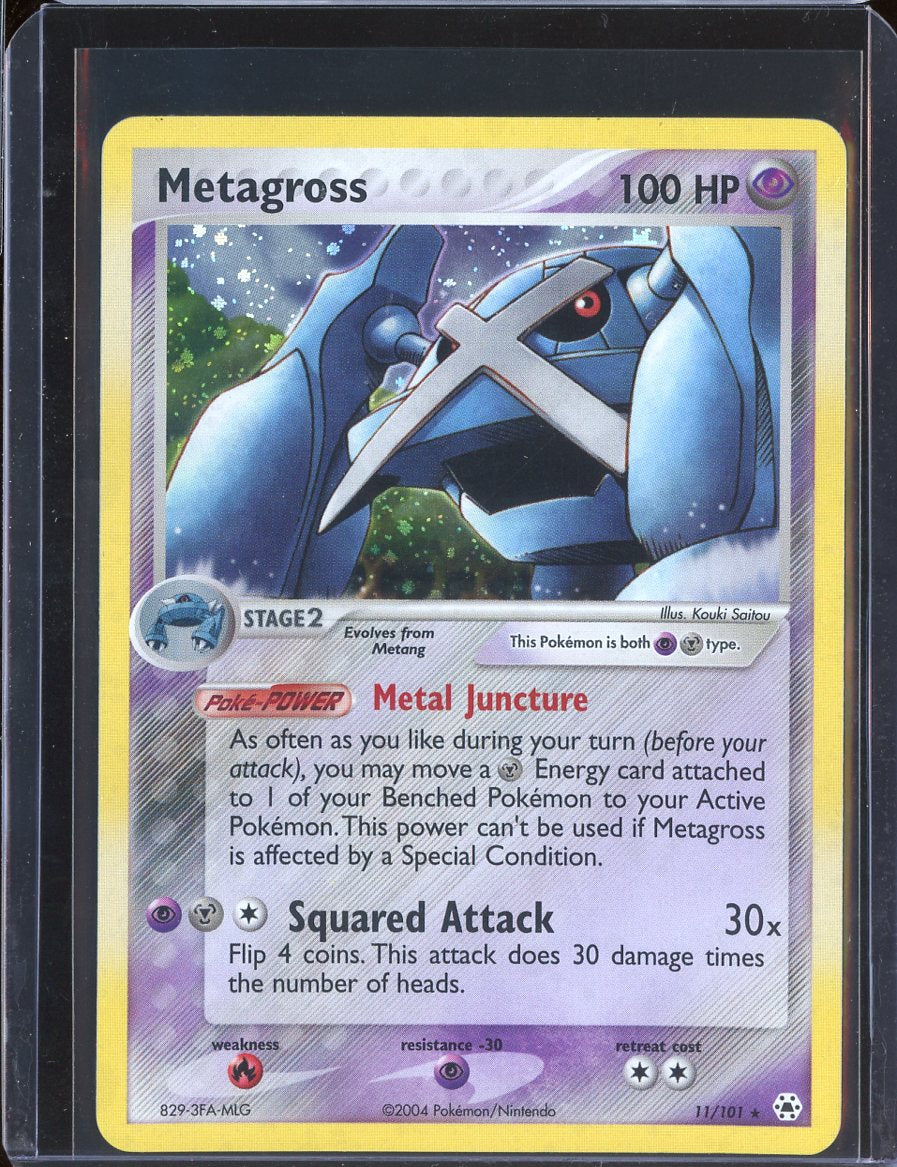 Metagross 11/101 Holo EX Hidden Legends