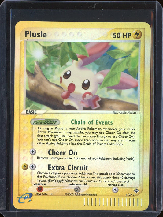 Plusle 8/97 Reverse Holo EX Dragon