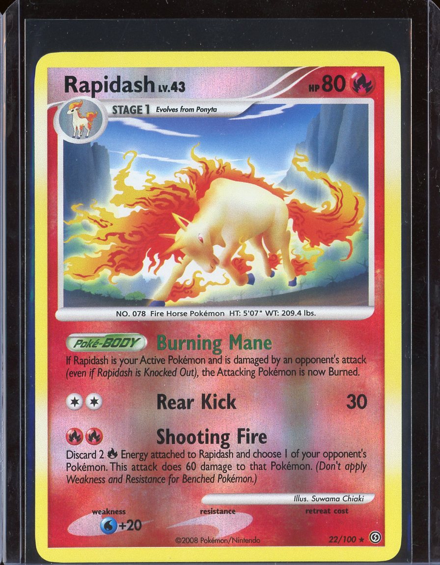 Rapidash 22/100 Reverse Holo Stormfront
