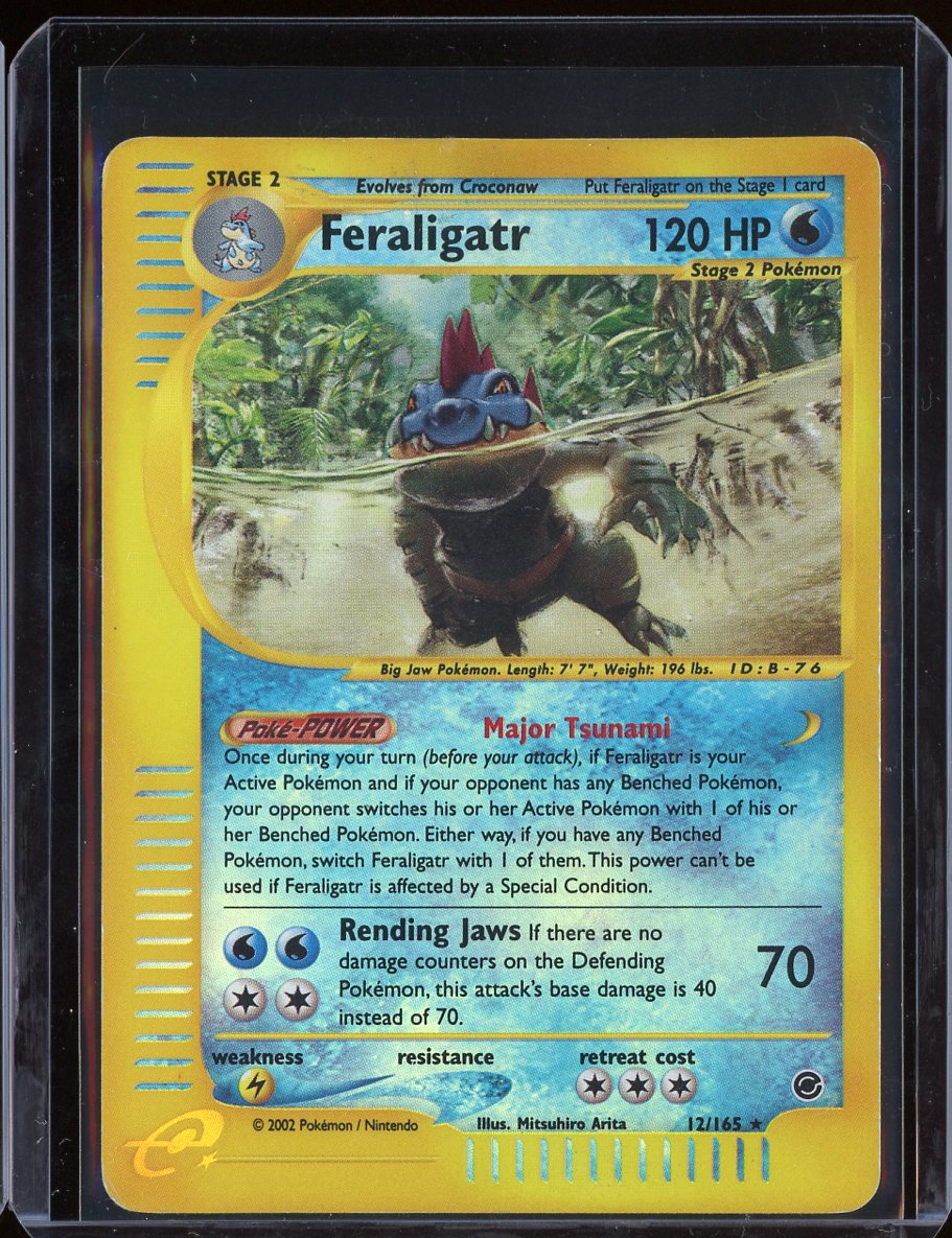 Feraligatr 12/165 Reverse Holo Expedition