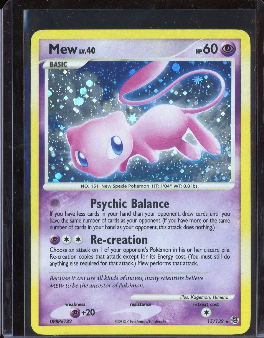 Mew 15/132 Holo Secret Wonders