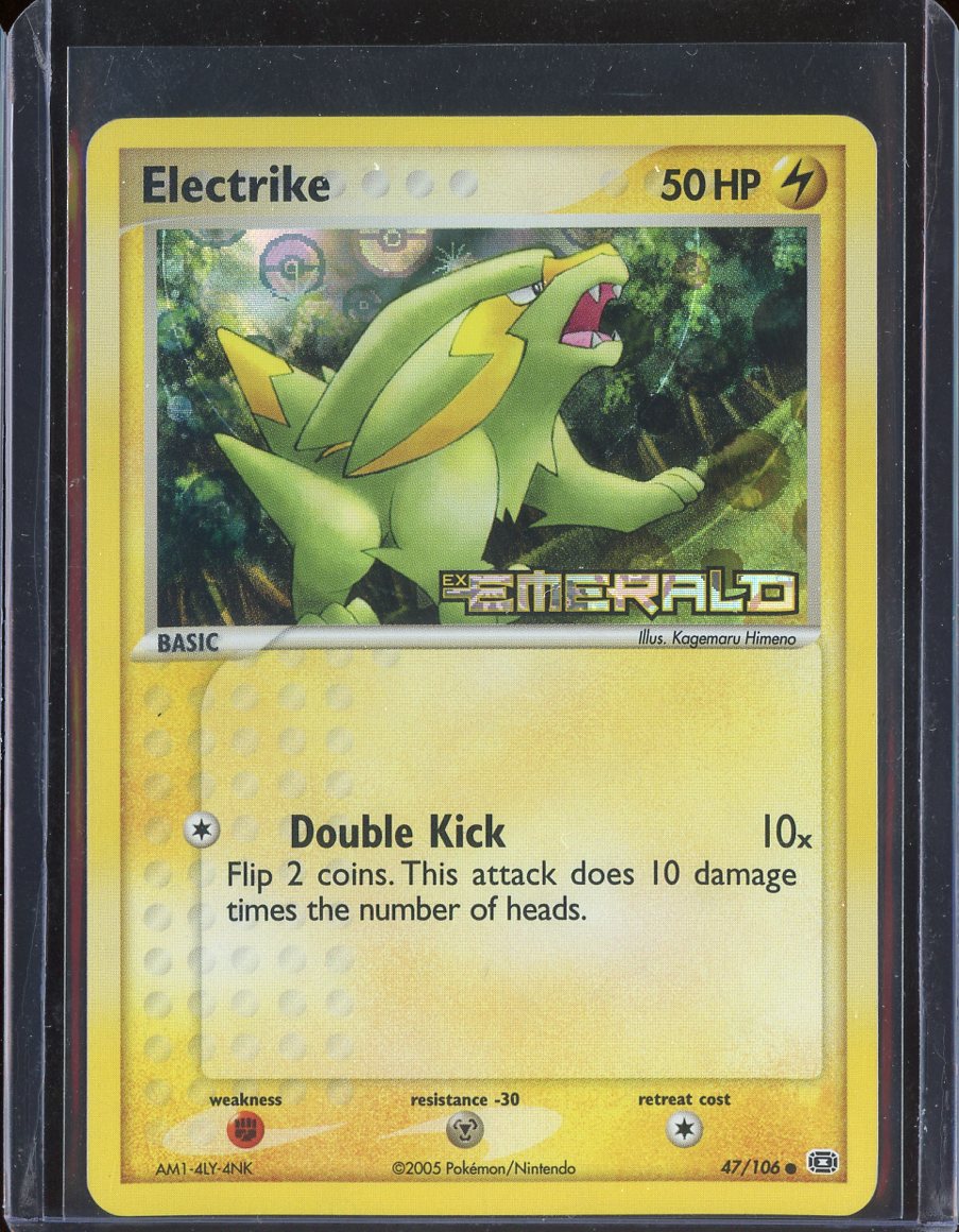 Electrike 47/106 Reverse Holo Emerald