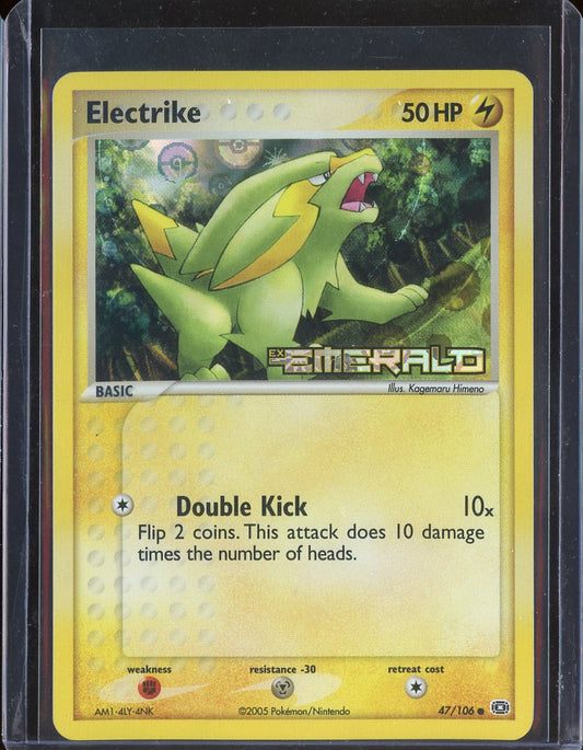 Electrike 47/106 Reverse Holo Emerald