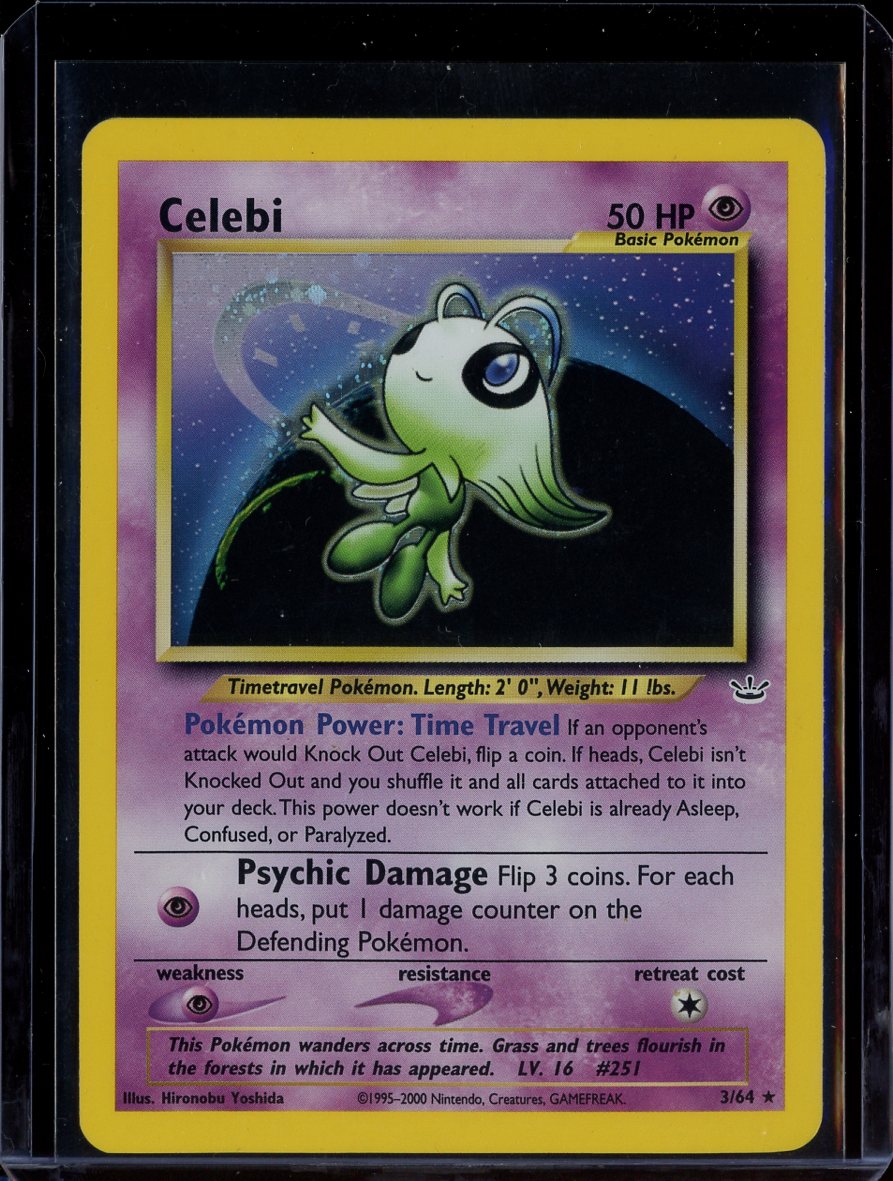 Celebi 3/64 Holo Neo Revelation