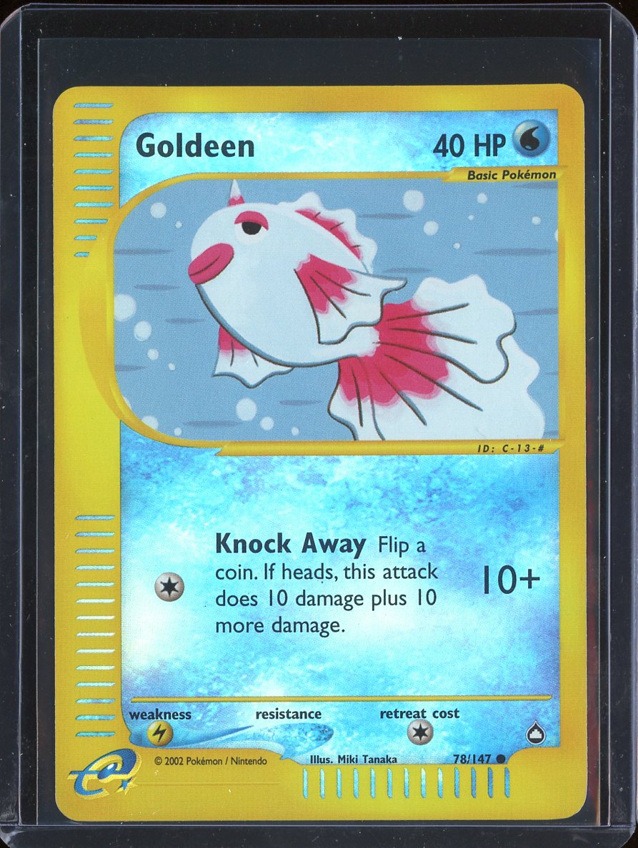 Goldeen 78/147 Reverse Holo Aquapolis