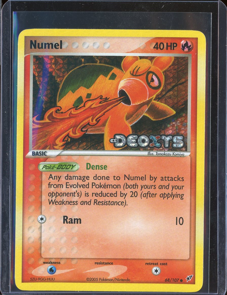 Numel 68/107 Reverse Holo Deoxys