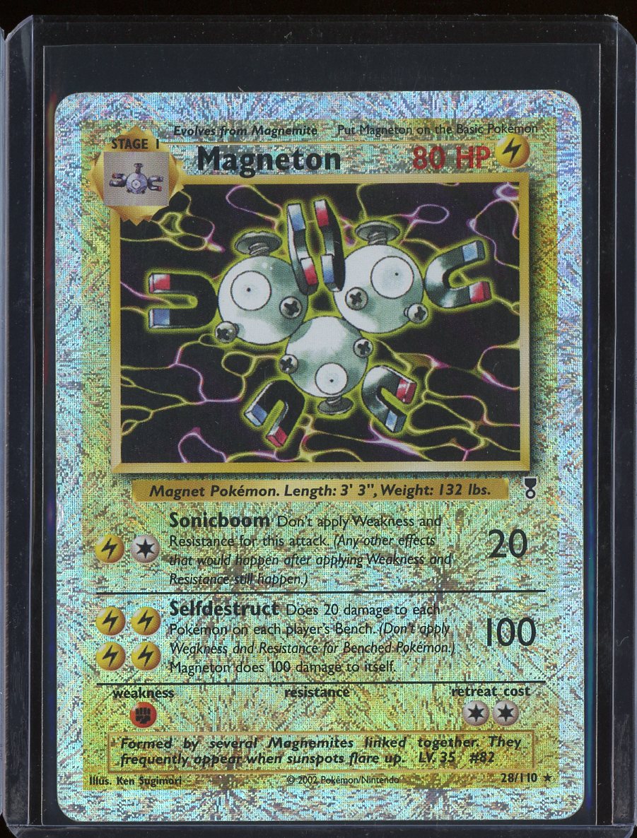 Magneton 28/110 Reverse Holo Legendary Collection - front