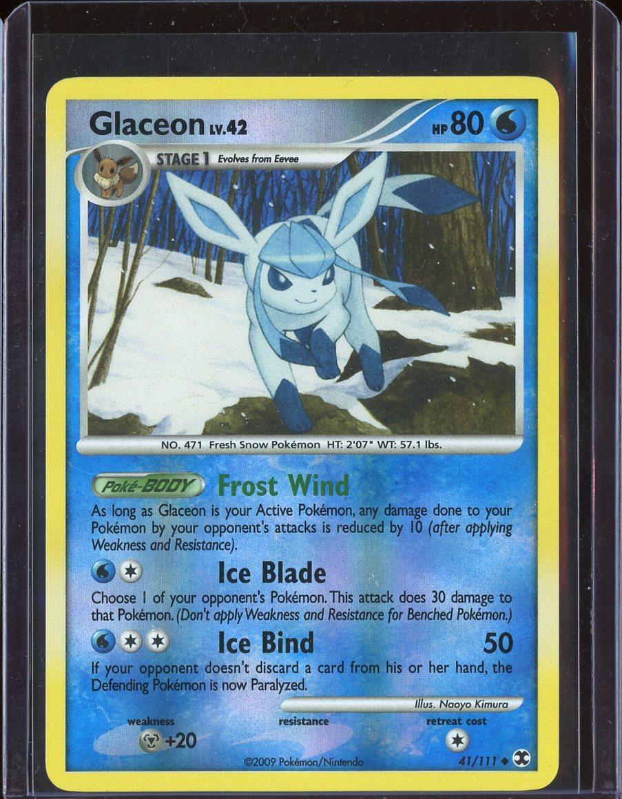 Glaceon 41/111 Reverse Holo Rising Rivals