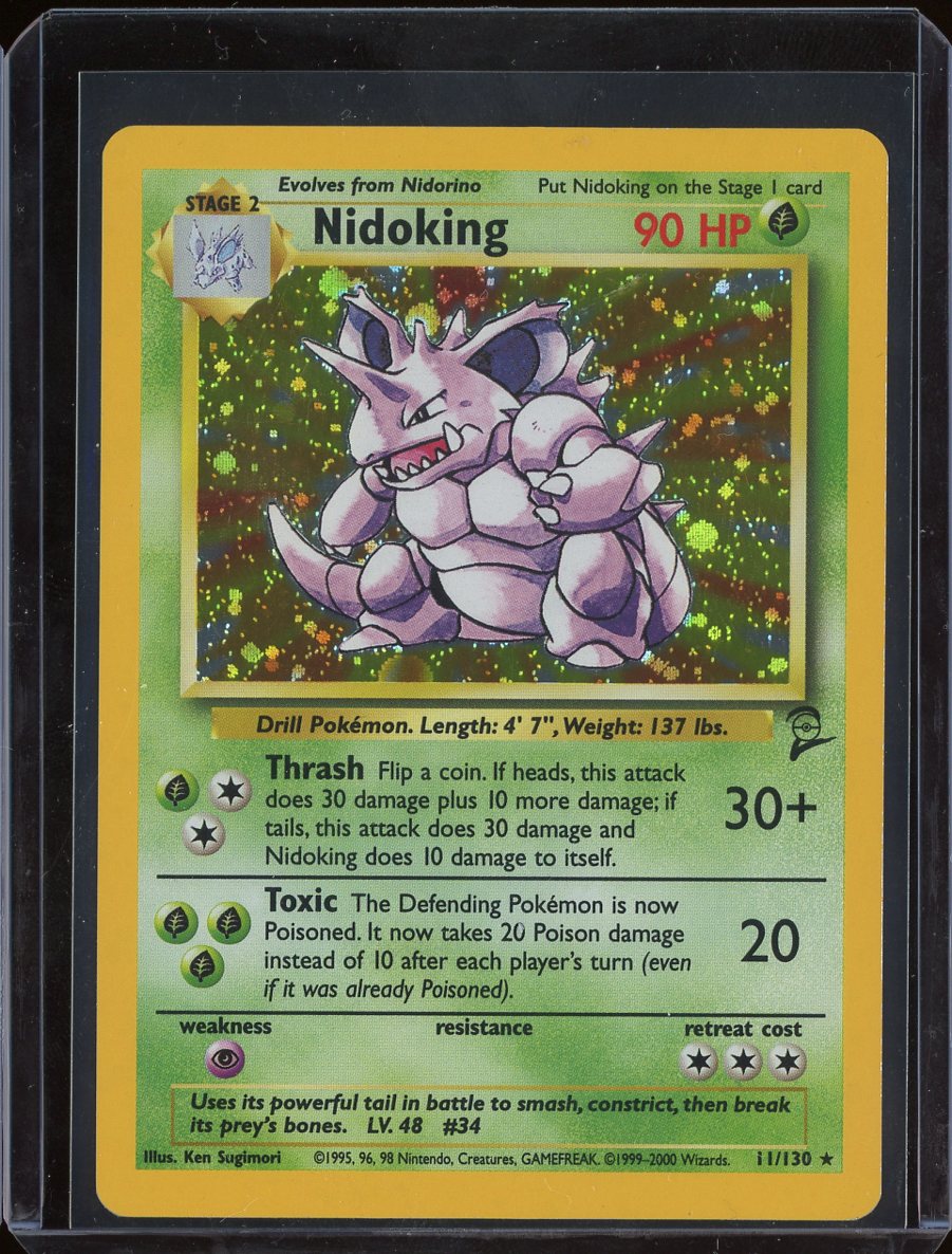 Nidoking (Holo) #11 - front