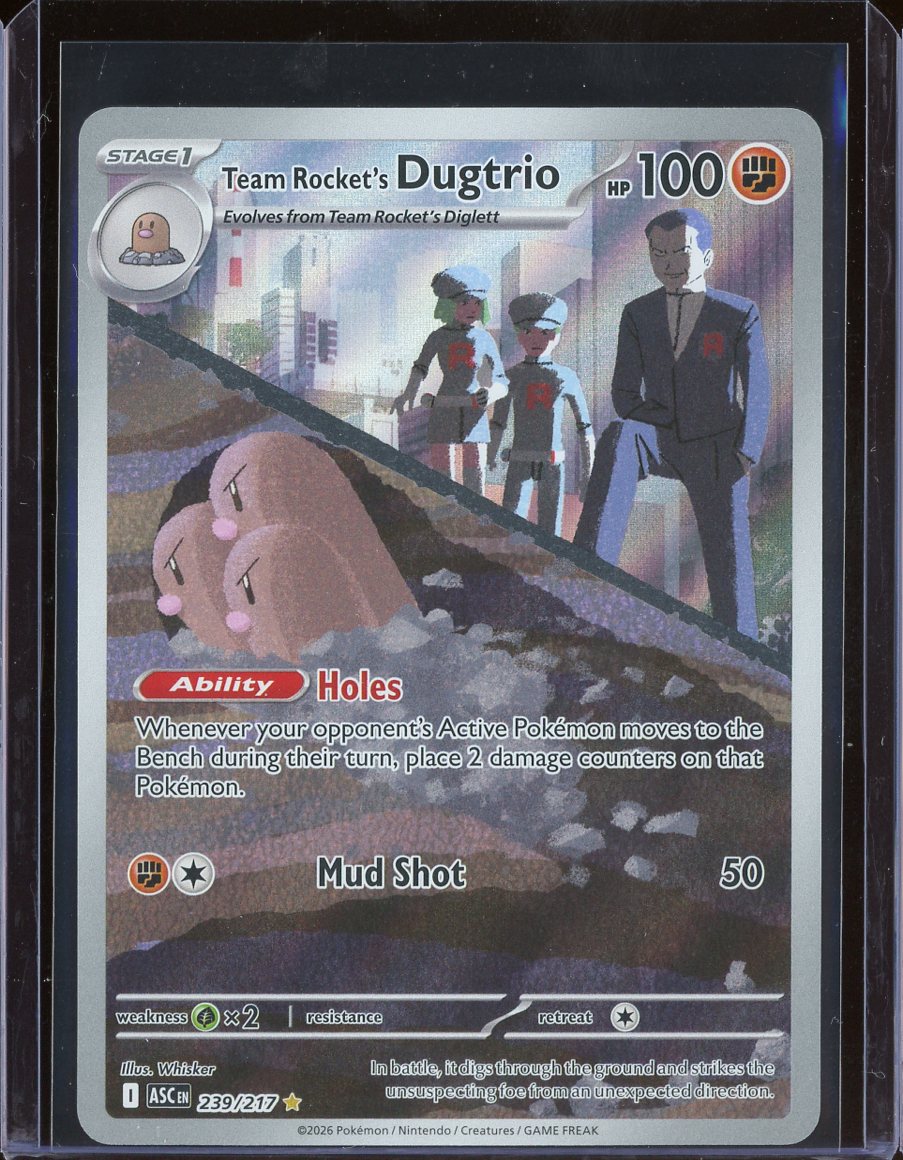 Team Rocket's Dugtrio #239