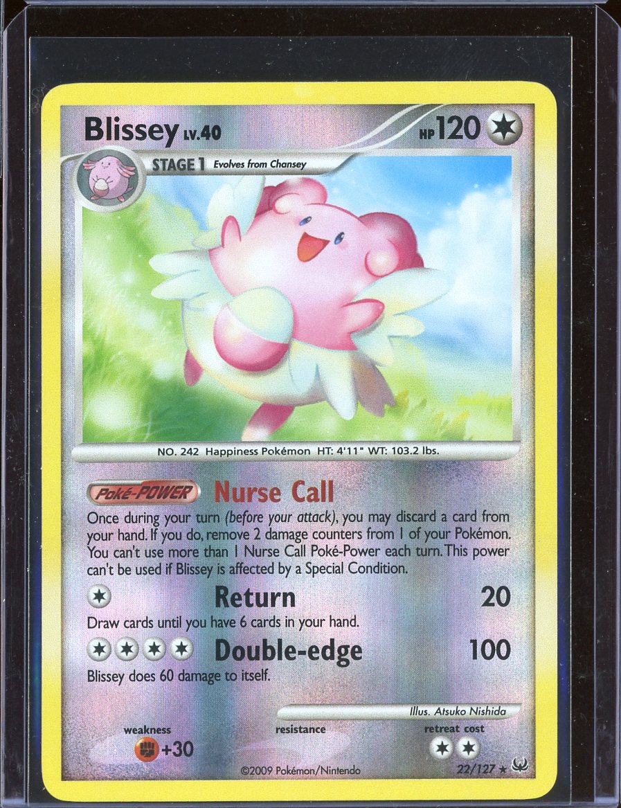 Blissey 22/127 Reverse Holo Platinum