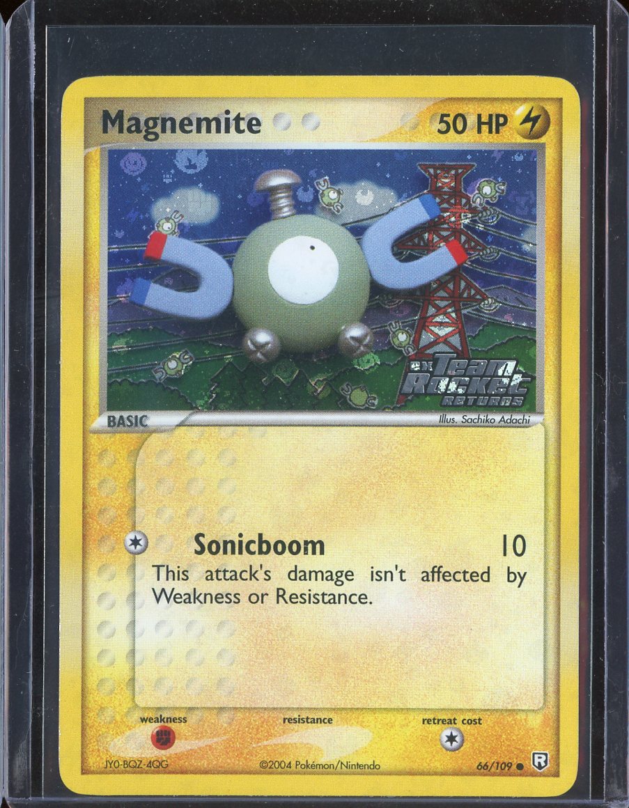 Magnemite 66/109 Reverse Holo Team Rocket Returns