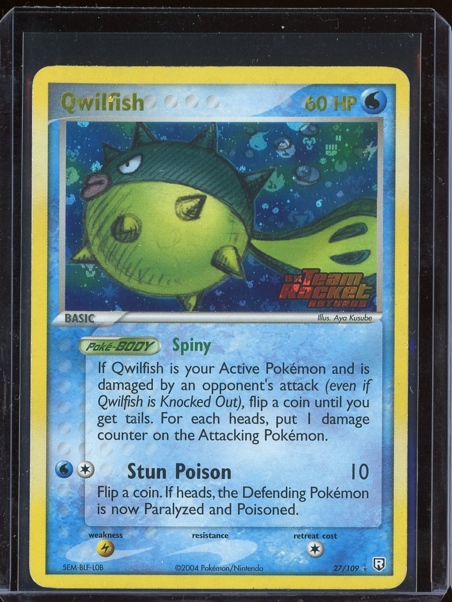 Qwilfish (Reverse) #27