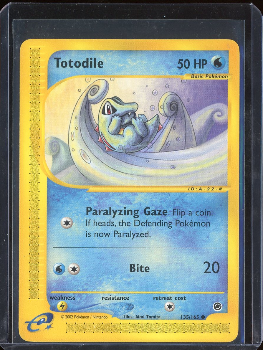 Totodile 135/165 Normal Expedition - front