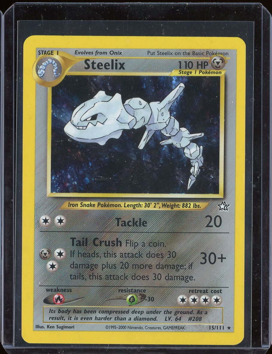Steelix (Holo) #15 - front