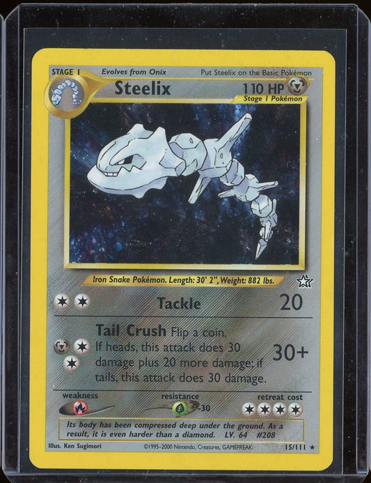 Steelix (Holo) #15 - front