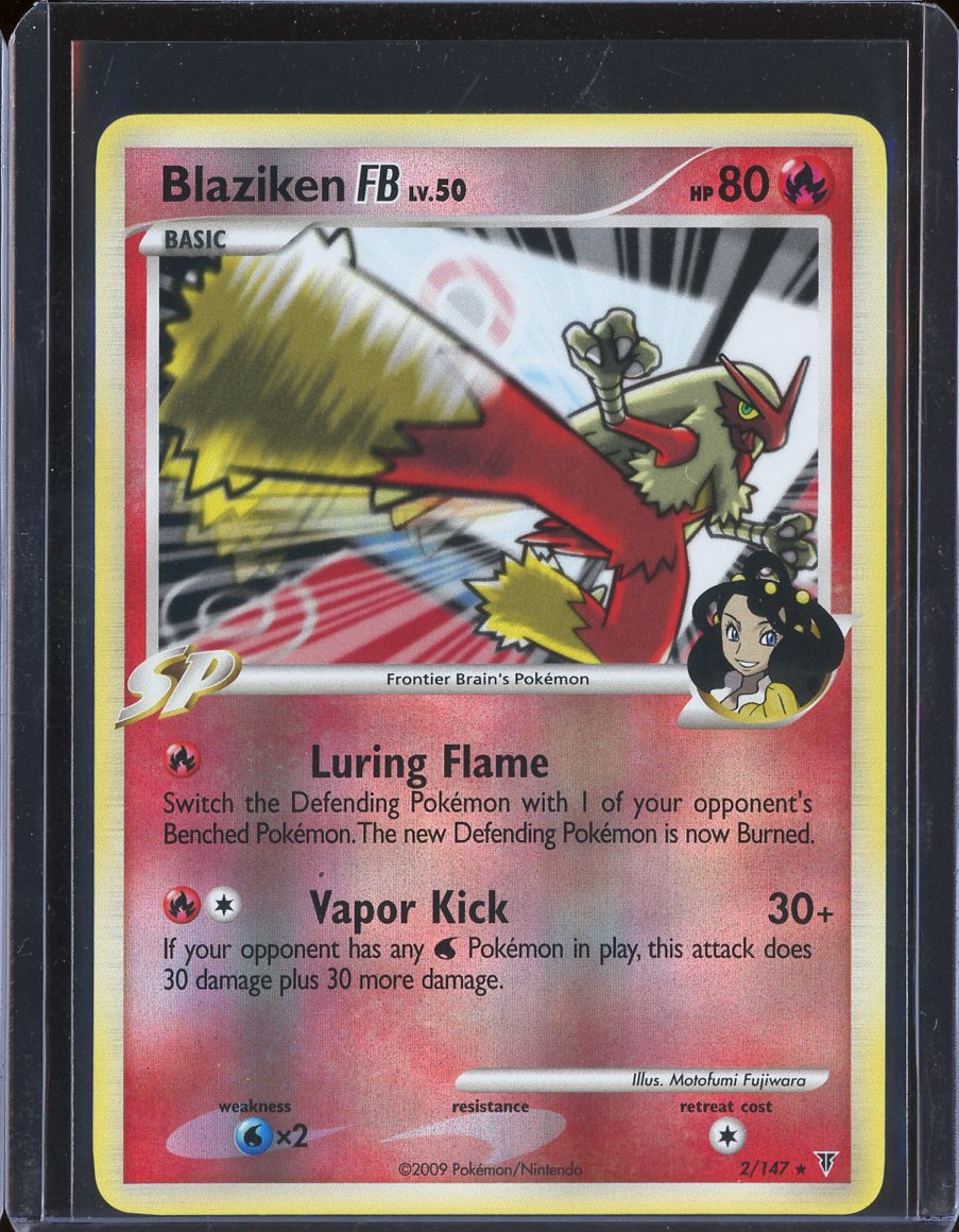 Blaziken FB 2/147 Reverse Holo Supreme Victors