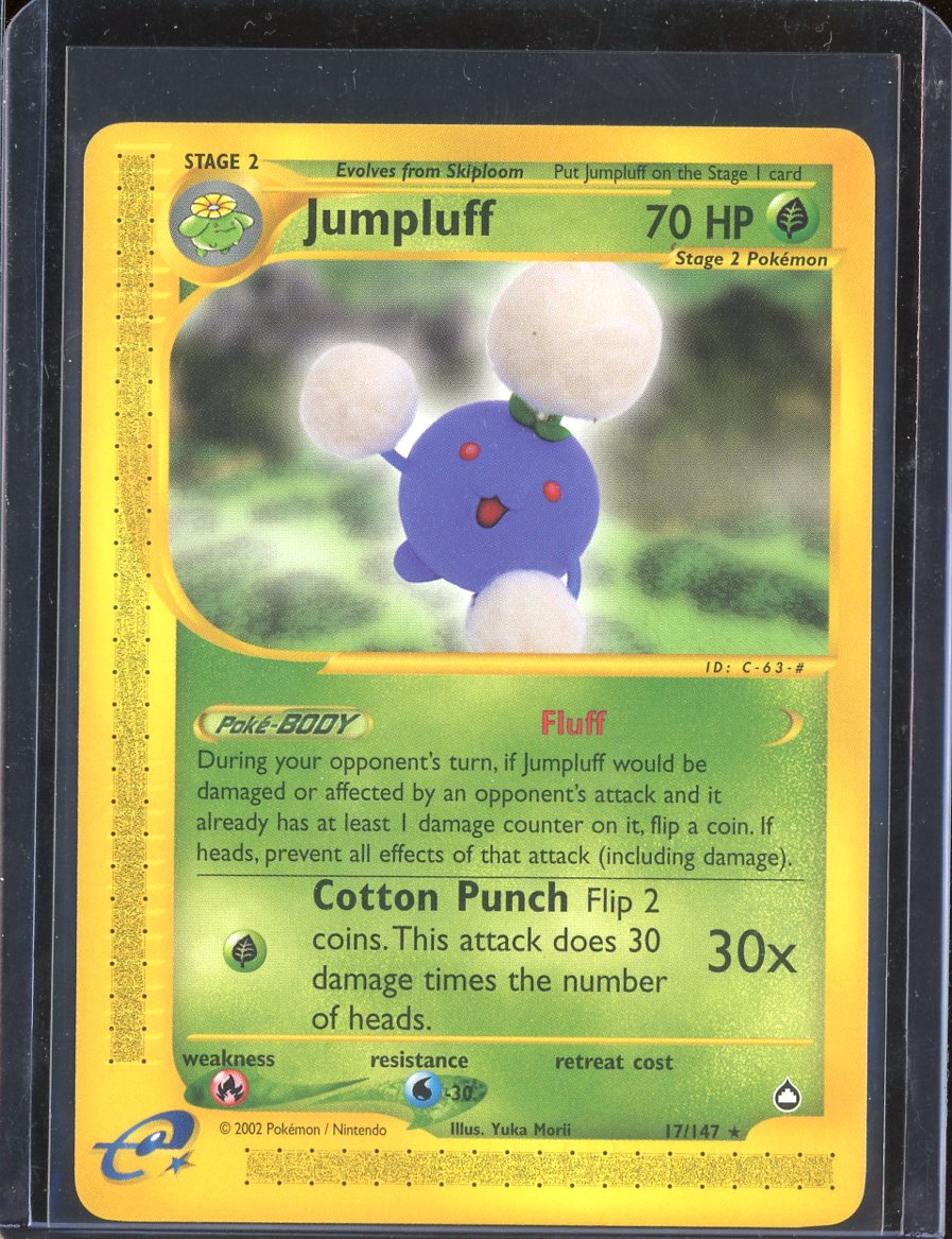 Jumpluff 17/147 Normal Aquapolis - front