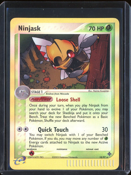 Ninjask 18/97 Reverse Holo EX Dragon