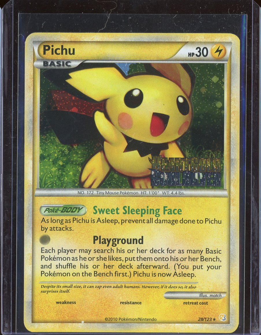Pichu 28/123 Holo Prerelease Nintendo Promo