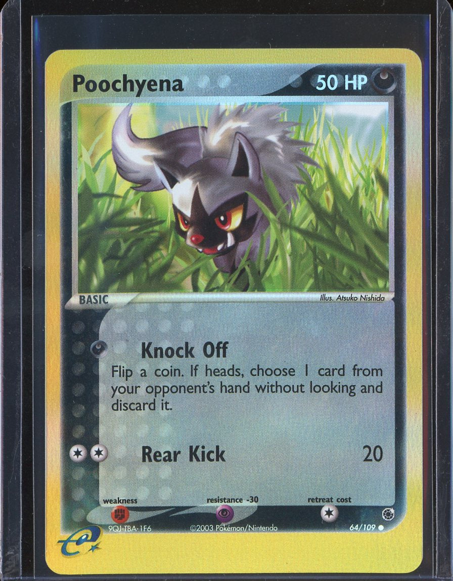 Poochyena 64/109 Reverse Holo EX Ruby and Sapphire
