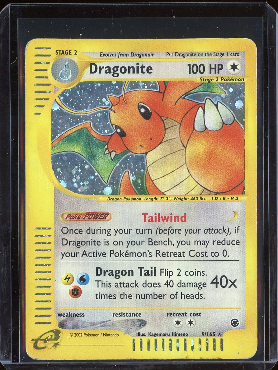 Dragonite 9/165 Holo Expedition