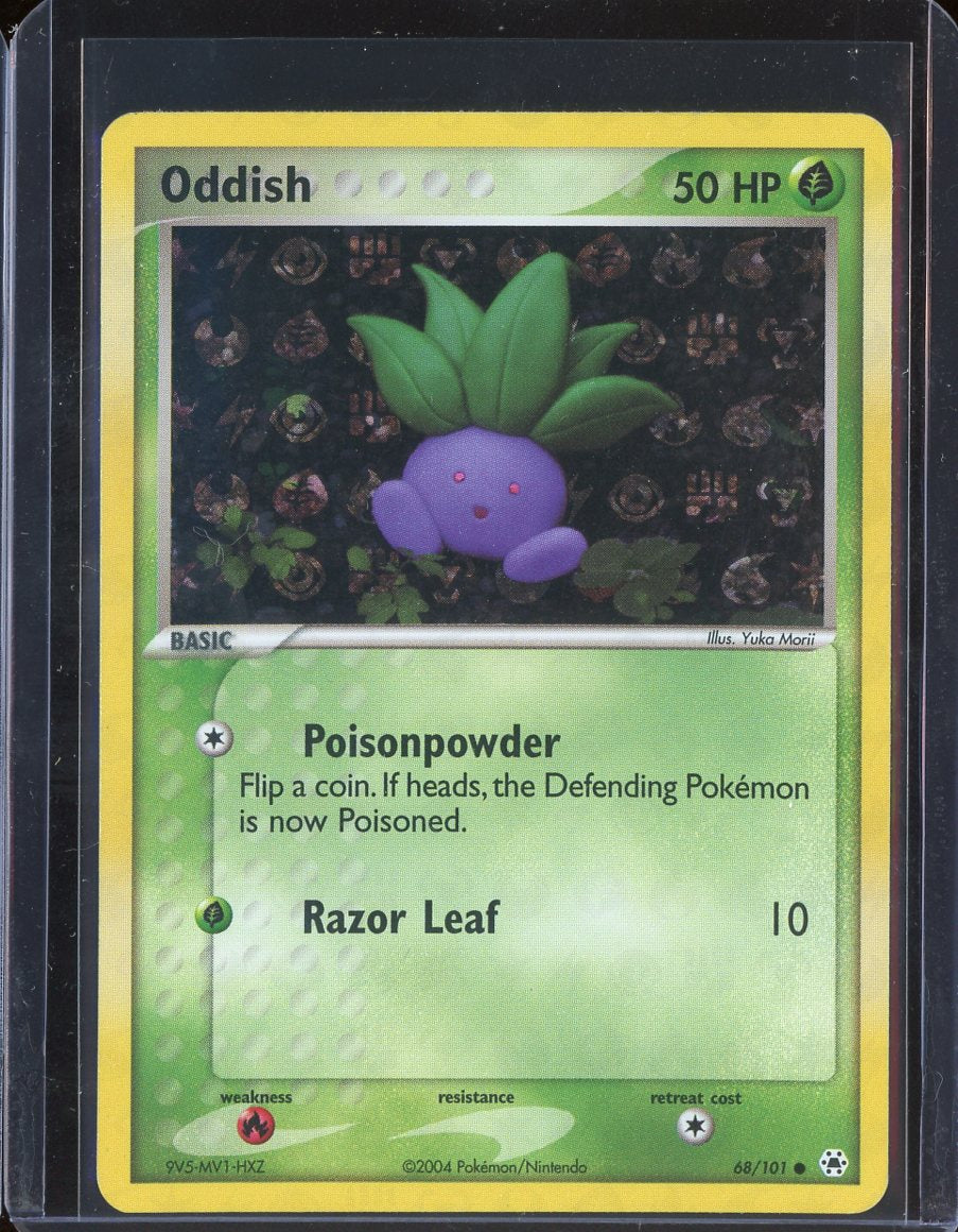 Oddish 68/101 Reverse Holo EX Hidden Legends