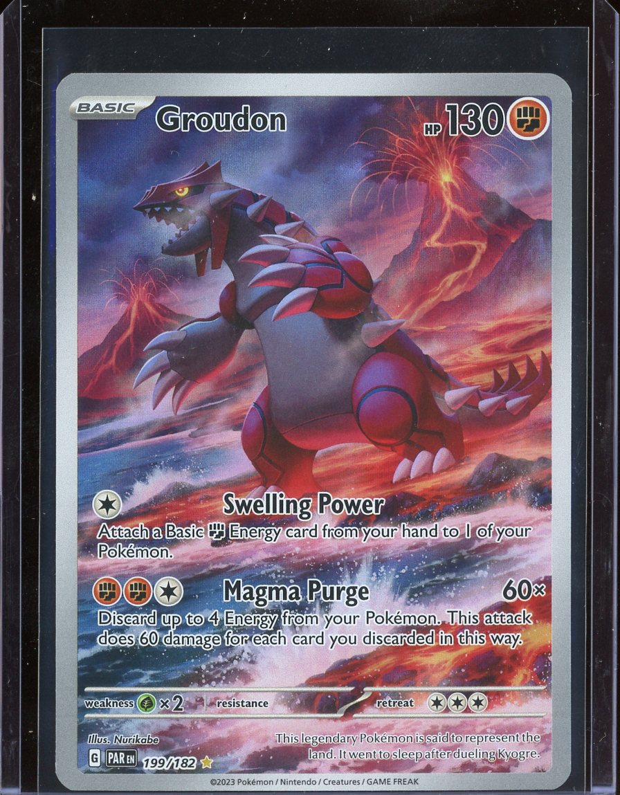 Groudon #199 - front