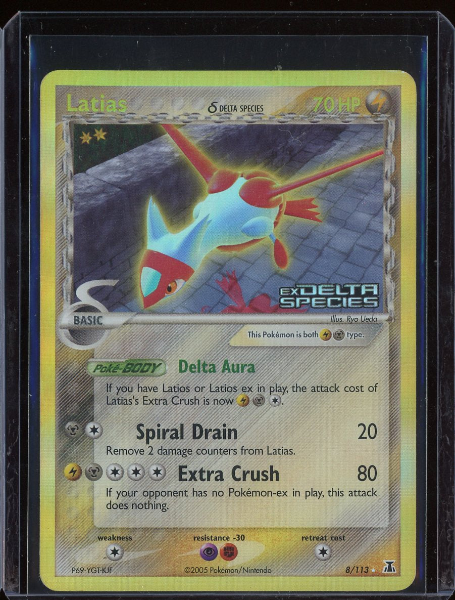 Latias 8/113 Reverse Holo EX Delta Species
