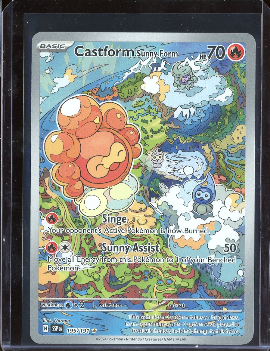 Castform Sunny Form #195