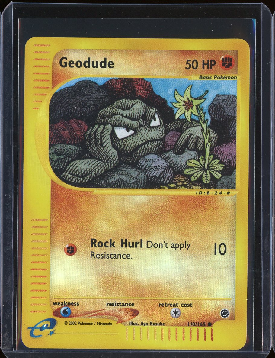 Geodude 110/165 Reverse Holo Expedition