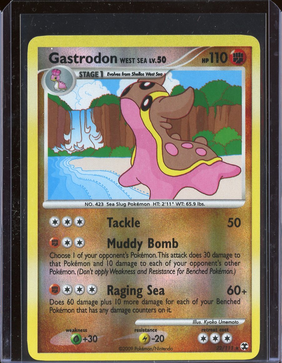 Gastrodon 22/111 Reverse Holo Rising Rivals