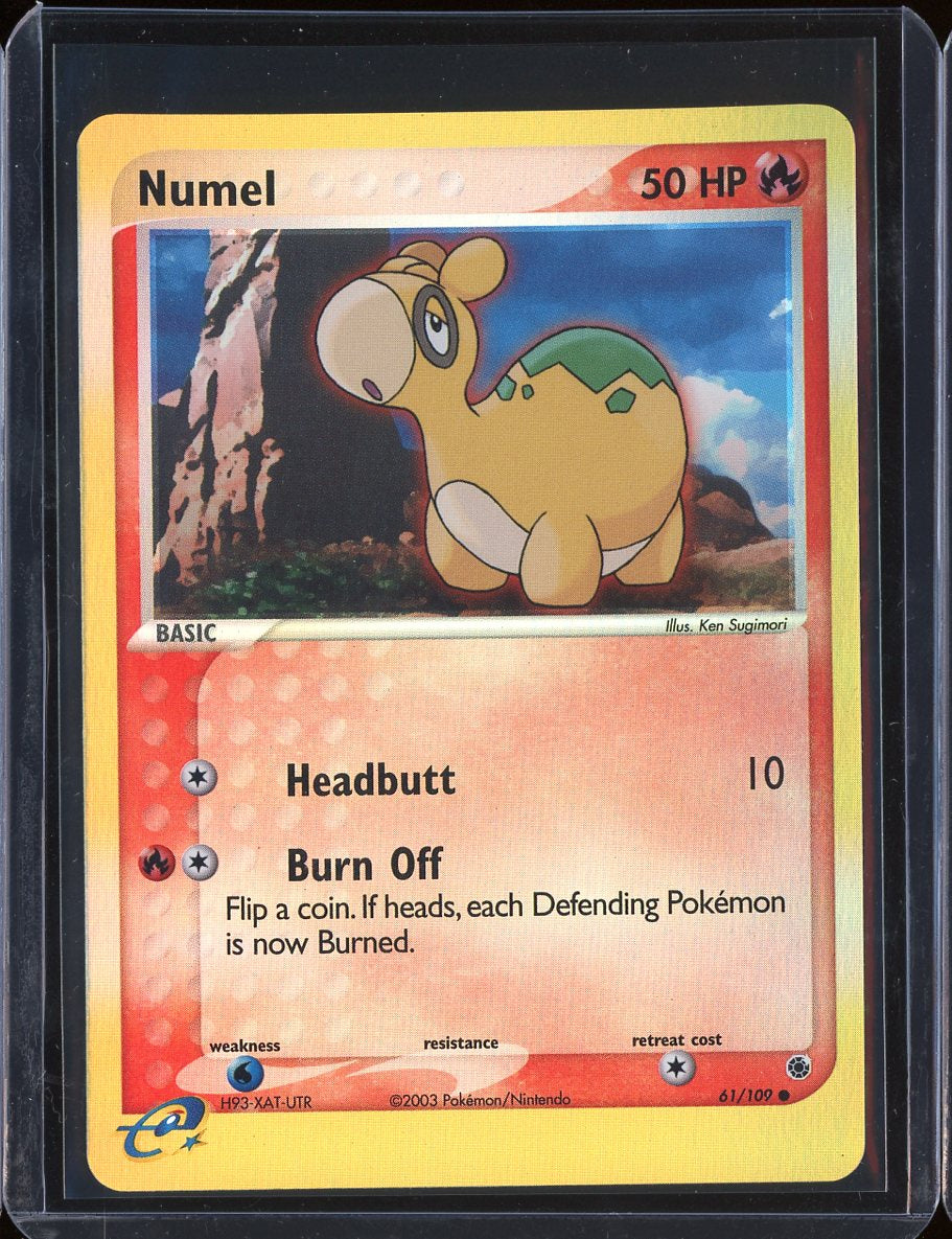 Numel 61/109 Reverse Holo EX Ruby and Sapphire