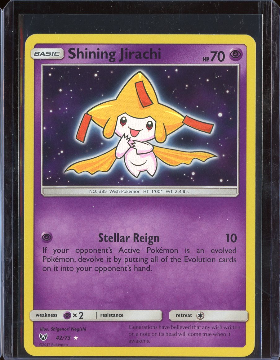 Shining Jirachi 42/73 Shining Legends