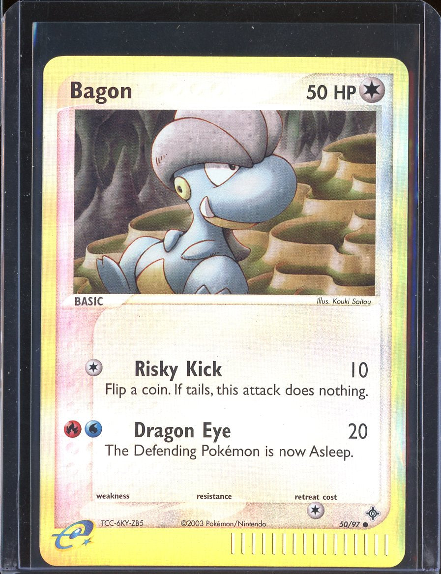Bagon 50/97 Reverse Holo EX Dragon