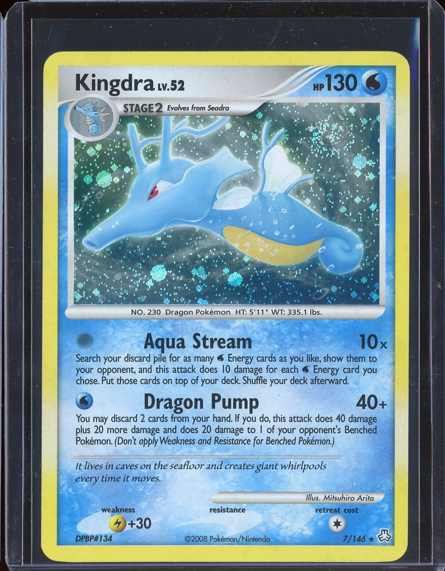 Kingdra 7/146 Holo Legends Awakened