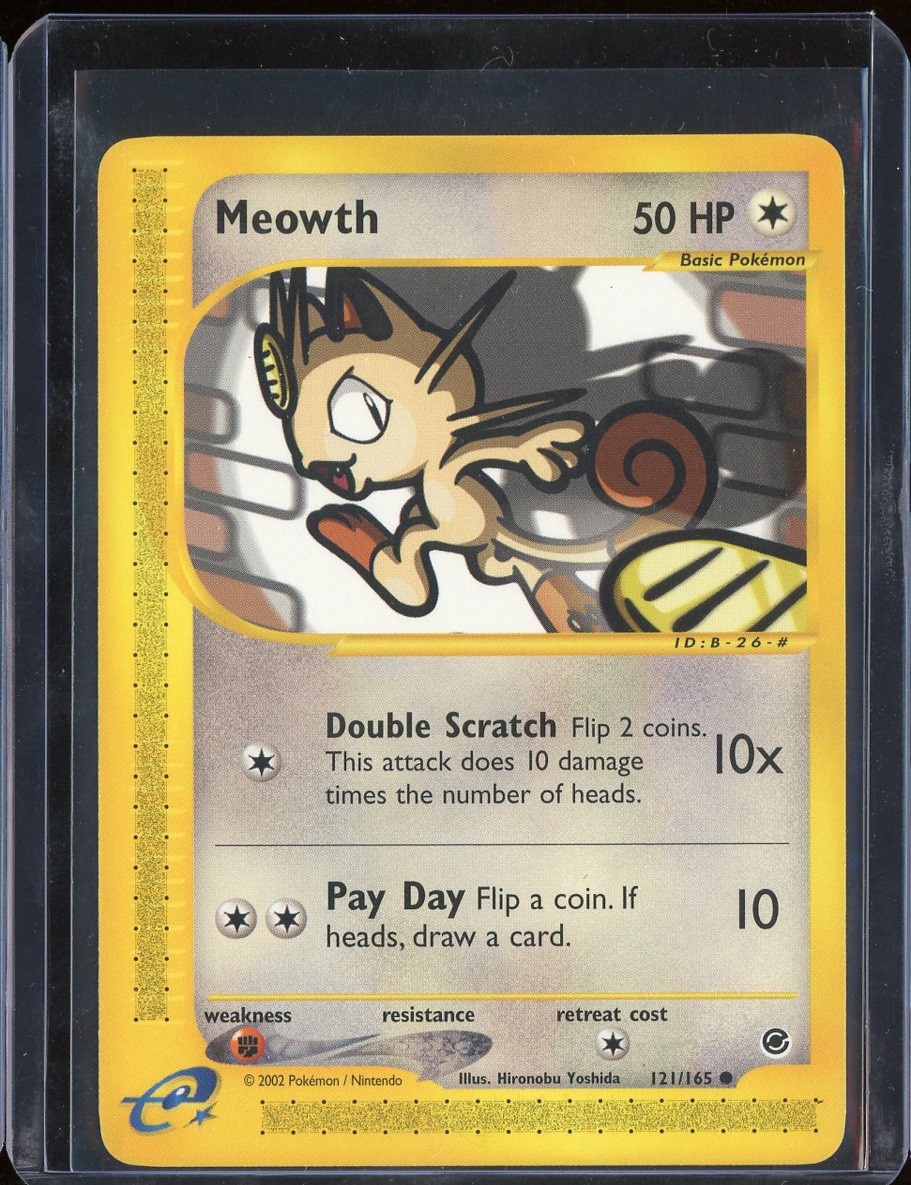 Meowth 121/165 Normal Expedition