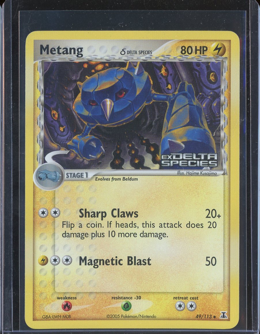 Metang 49/113 Reverse Holo EX Delta Species
