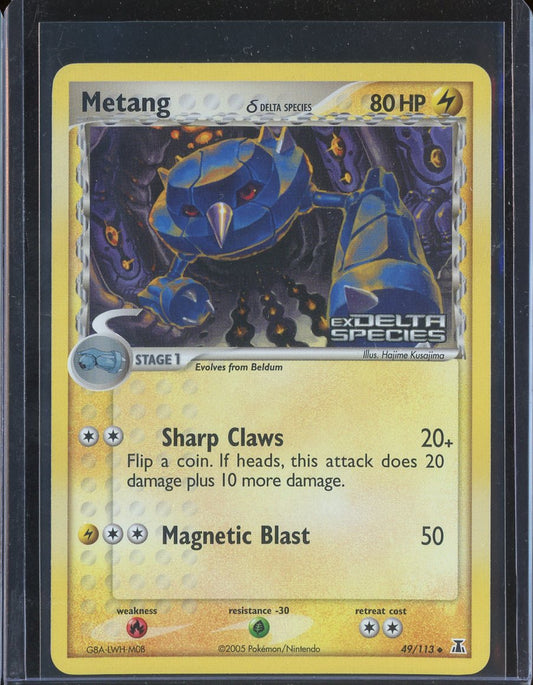 Metang 49/113 Reverse Holo EX Delta Species