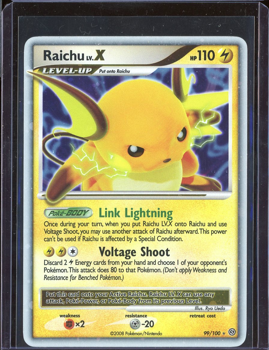 Raichu LV.X 99/100 Stormfront