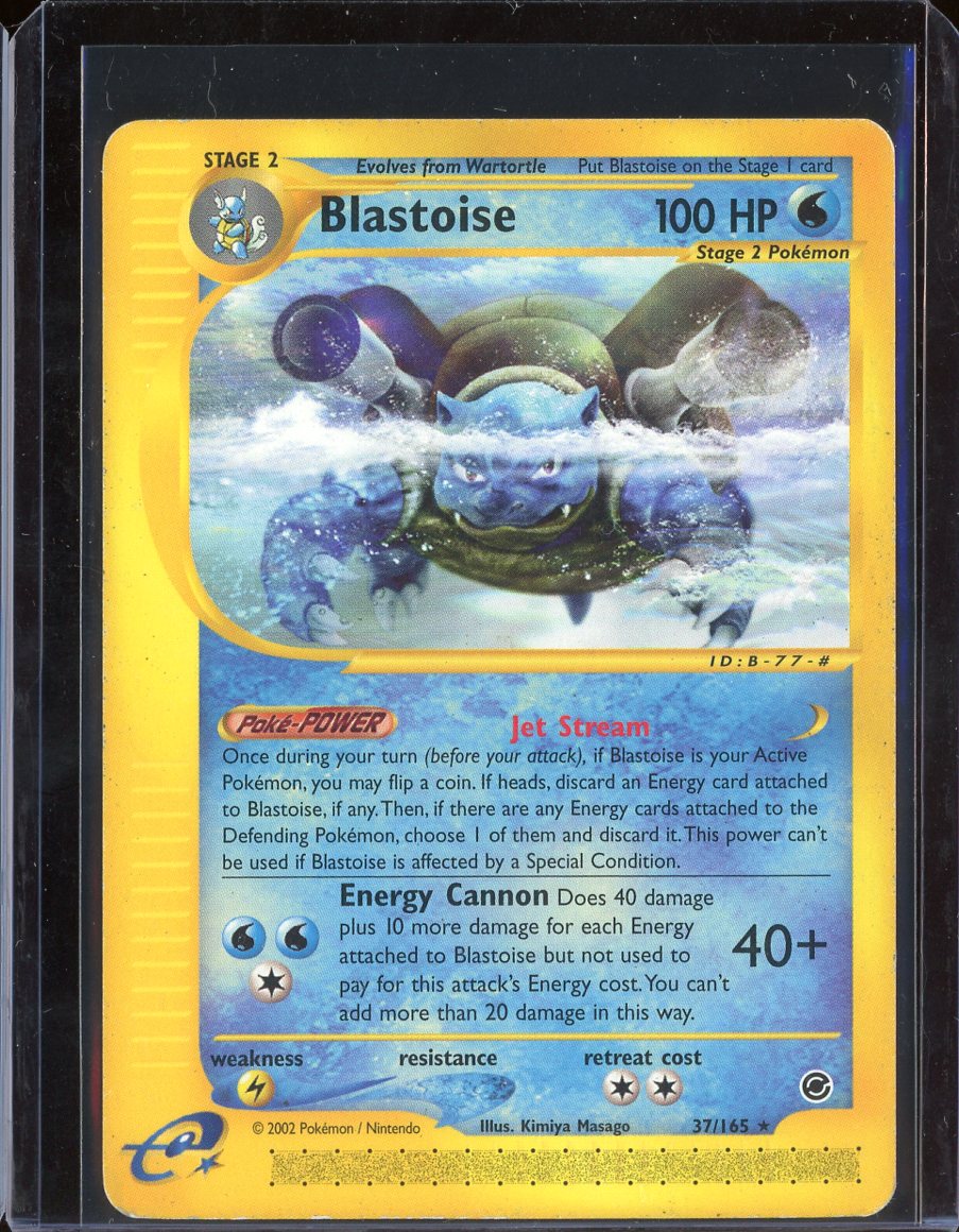 Blastoise 37/165 Normal Expedition