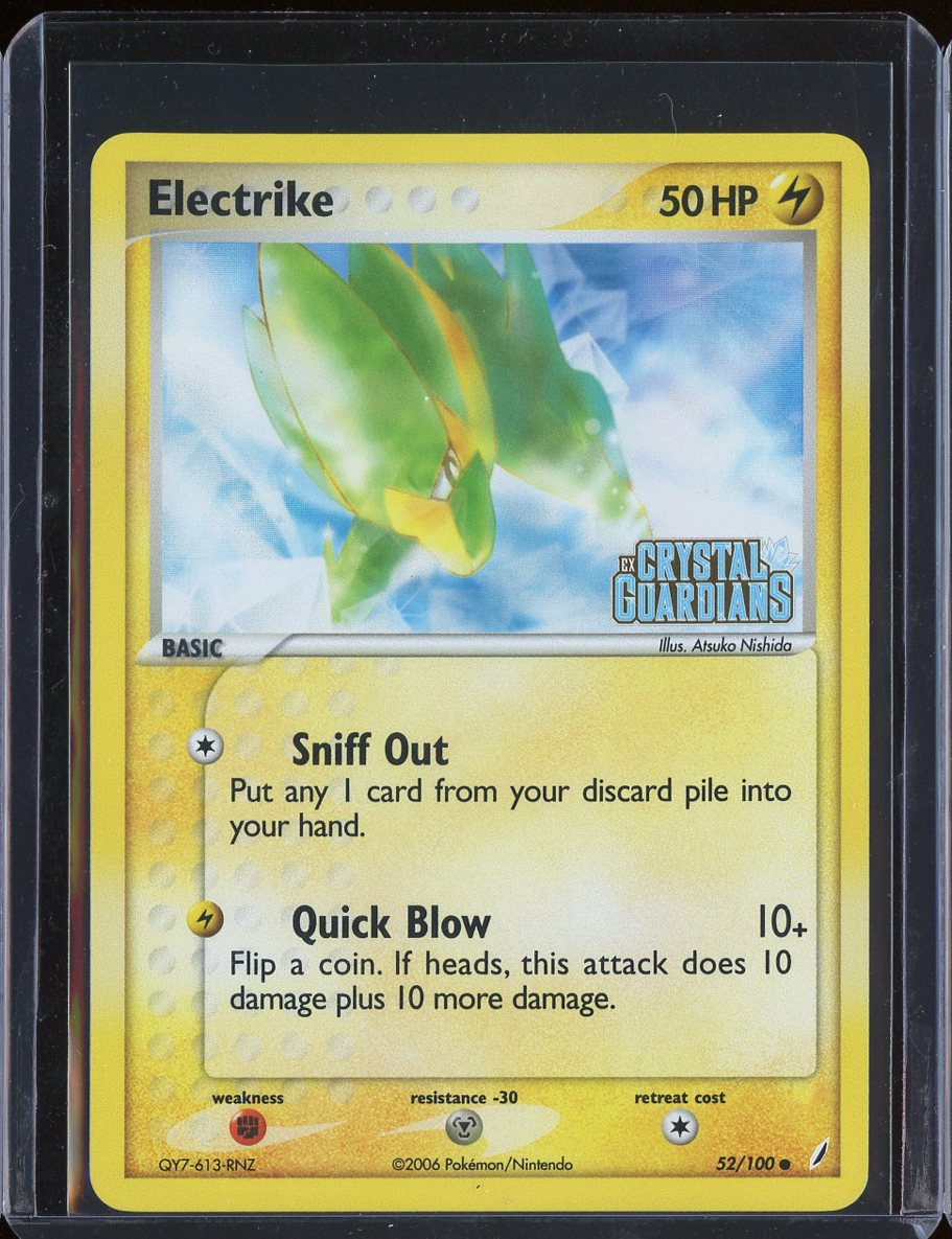 Electrike 52/100 Reverse Holo Crystal Guardians