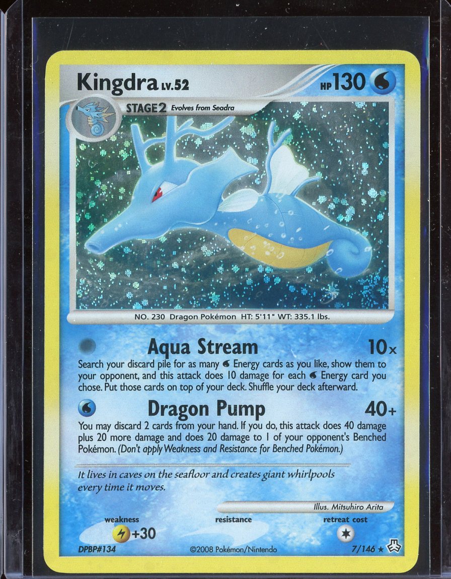 Kingdra 7/146 Holo Legends Awakened