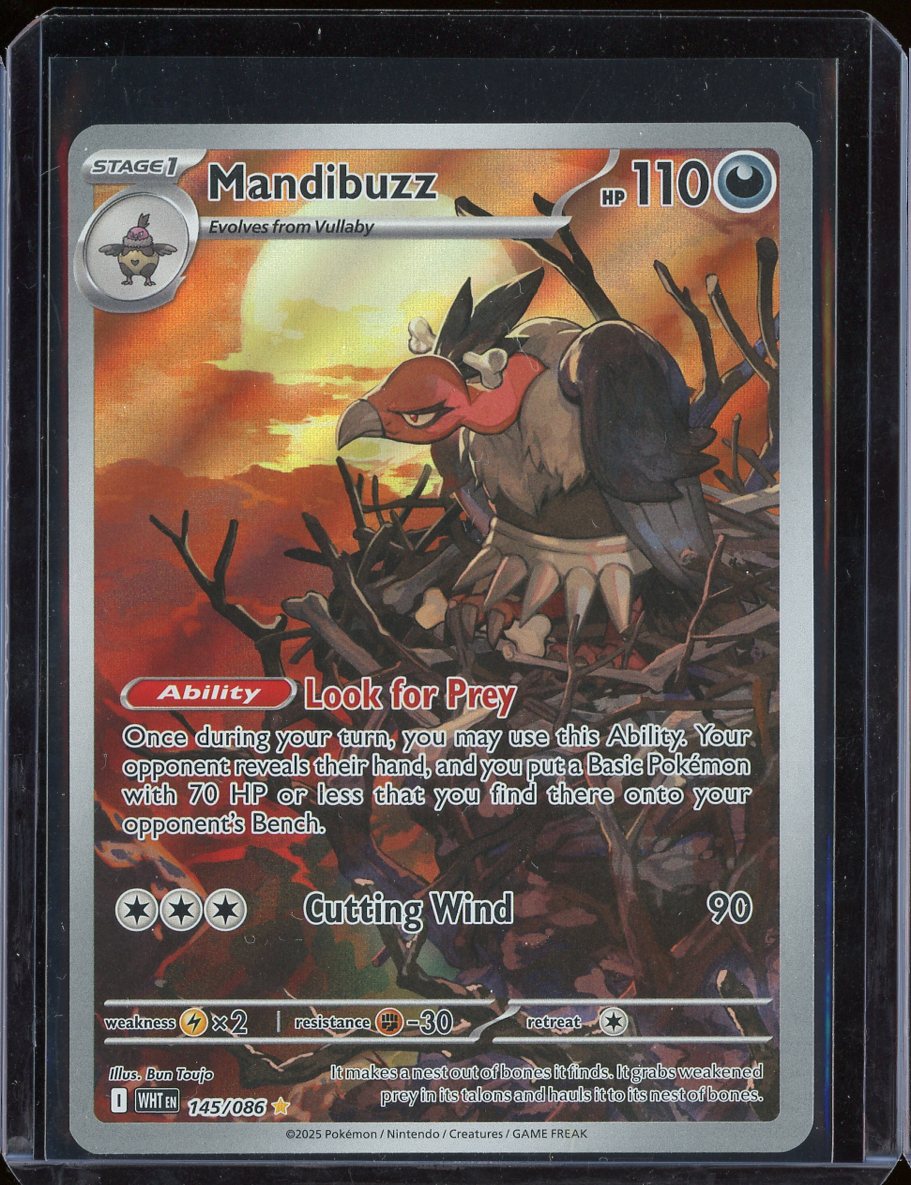 Mandibuzz 145/086 White Flare