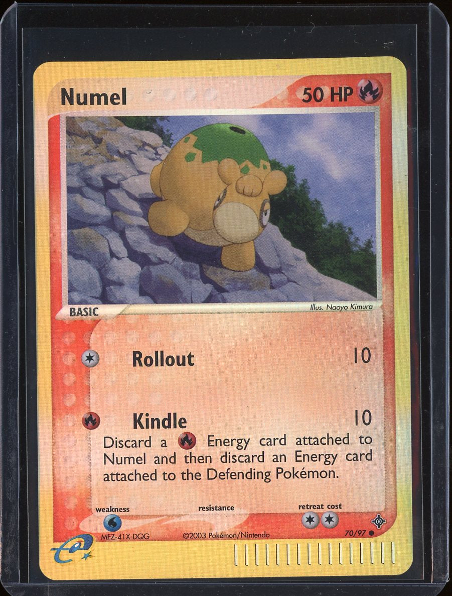 Numel 70/97 Reverse Holo EX Dragon