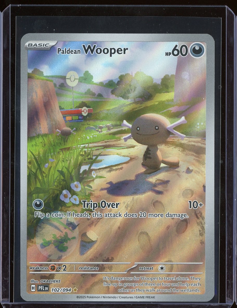 Paldean Wooper #102